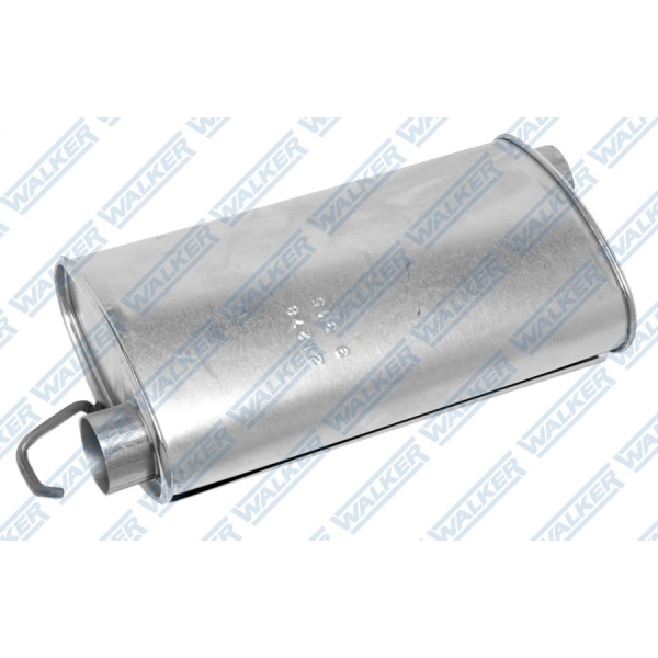 Walker Quiet Flow Stainless Steel Driver Side Oval Aluminized Exhaust Muffler 21278