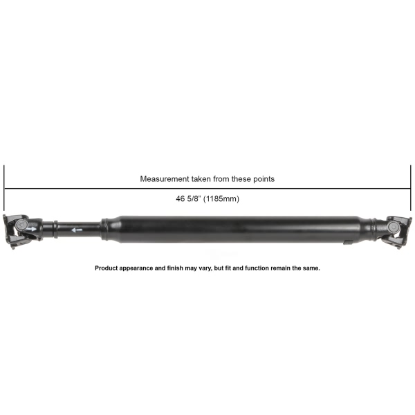 Cardone Reman Remanufactured Driveshaft/ Prop Shaft 65-5003