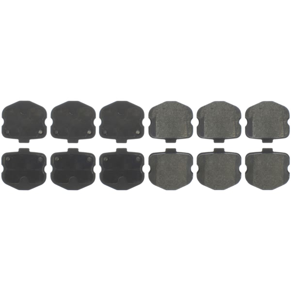 Centric Posi Quiet™ Semi-Metallic Front Disc Brake Pads 104.11850