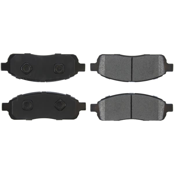 Centric Posi Quiet™ Extended Wear Semi-Metallic Front Disc Brake Pads 106.13920