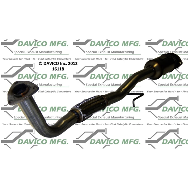 Davico Direct Fit Catalytic Converter and Pipe Assembly 16118