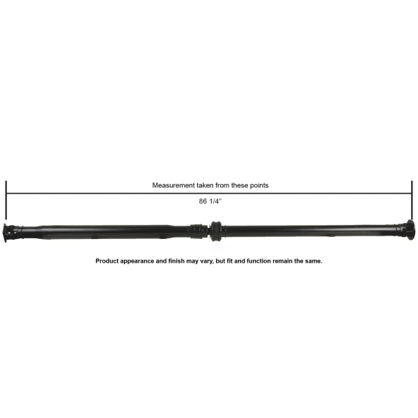 Cardone Reman Remanufactured Driveshaft/ Prop Shaft 65-6004