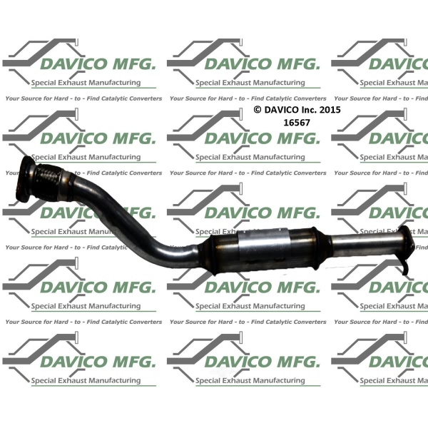 Davico Direct Fit Catalytic Converter and Pipe Assembly 16567