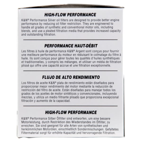 K&N Performance Silver™ Oil Filter PS-1010