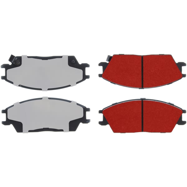 Centric Posi Quiet Pro™ Semi-Metallic Front Disc Brake Pads 500.04400