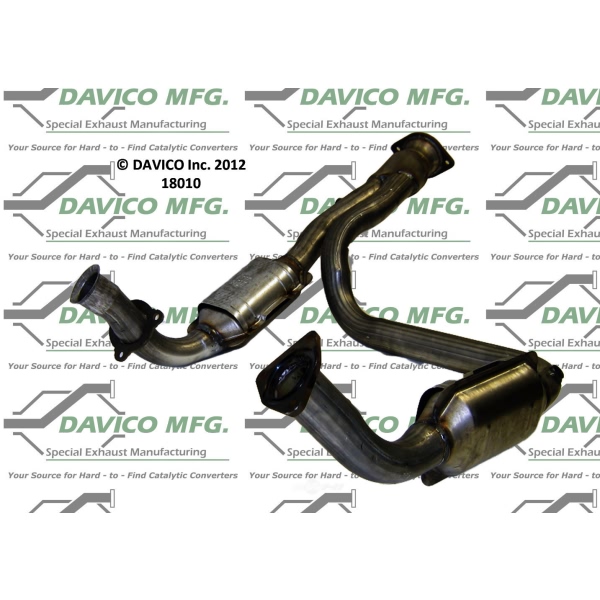 Davico Direct Fit Catalytic Converter and Pipe Assembly 18010