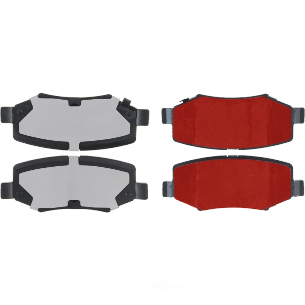 Centric Posi Quiet Pro™ Semi-Metallic Rear Disc Brake Pads 500.12740