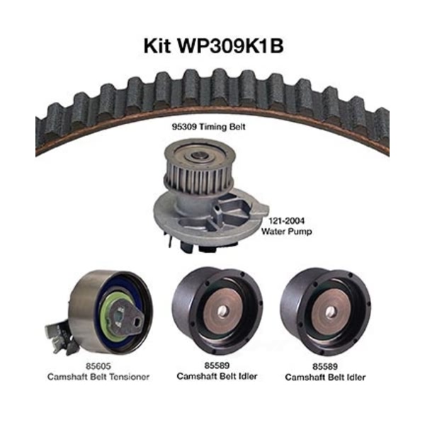 Dayco Timing Belt Kit With Water Pump WP309K1B