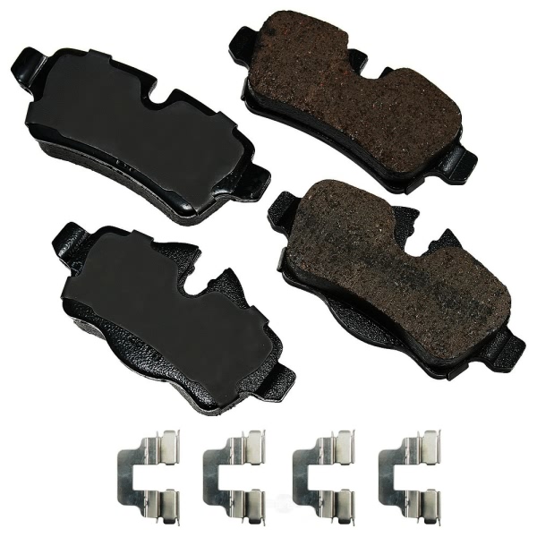 Akebono EURO™ Ultra-Premium Ceramic Rear Disc Brake Pads EUR1309A