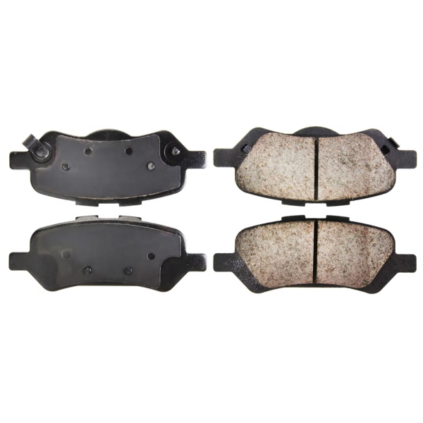 Centric Posi Quiet™ Ceramic Rear Disc Brake Pads 105.14020