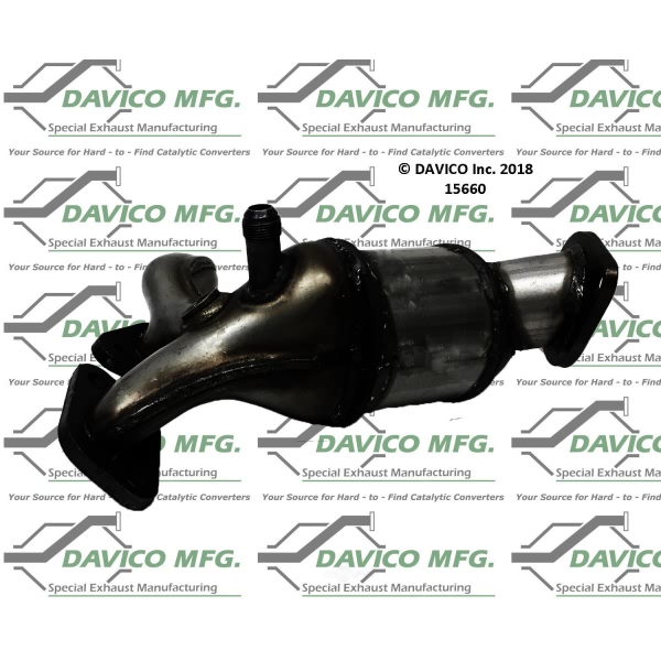 Davico Exhaust Manifold with Integrated Catalytic Converter 15660