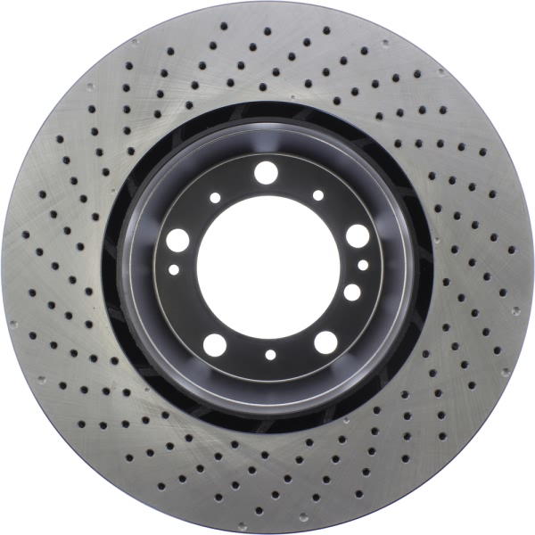 Centric SportStop Drilled 1-Piece Rear Passenger Side Brake Rotor 128.37085