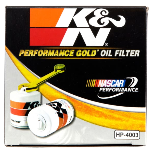 K&N Performance Gold™ Wrench-Off Oil Filter HP-4003