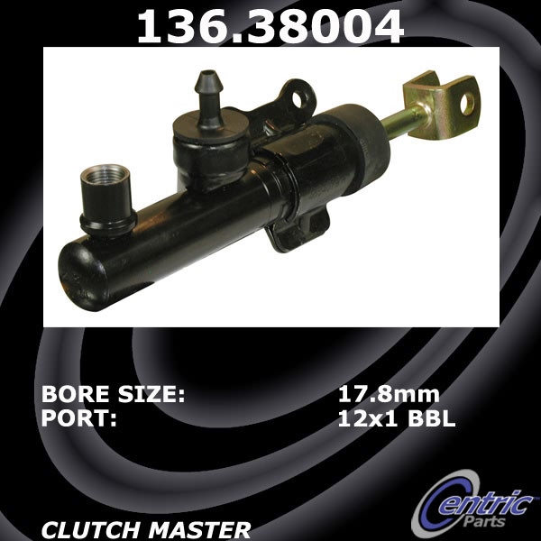 Centric Premium Clutch Master Cylinder 136.38004