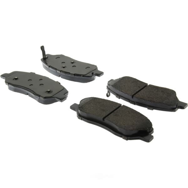 Centric Posi Quiet™ Extended Wear Semi-Metallic Front Disc Brake Pads 106.12020