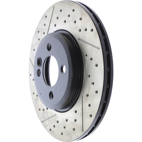 Centric SportStop Drilled and Slotted 1-Piece Front Brake Rotor 127.34101