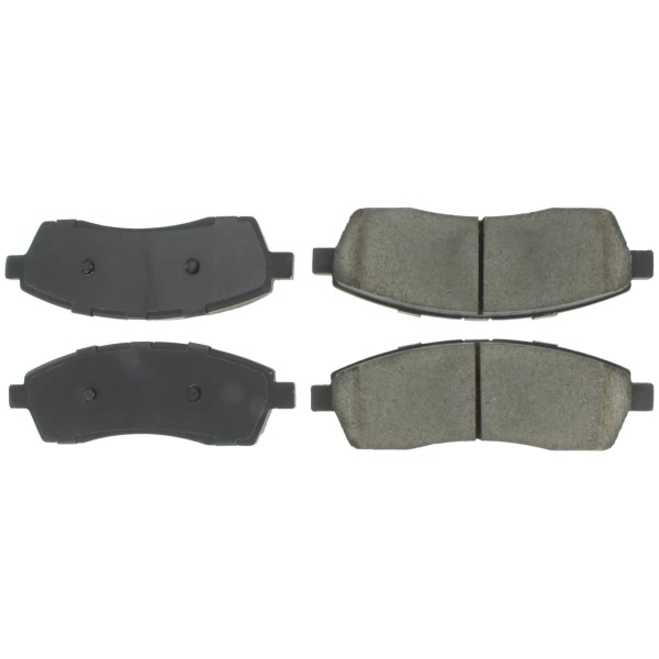 Centric Posi Quiet™ Semi-Metallic Rear Disc Brake Pads 104.07570