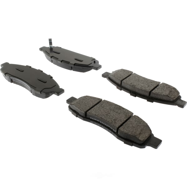 Centric Posi Quiet™ Extended Wear Semi-Metallic Front Disc Brake Pads 106.11830