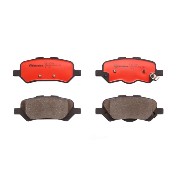 brembo Premium Ceramic Rear Disc Brake Pads P83158N