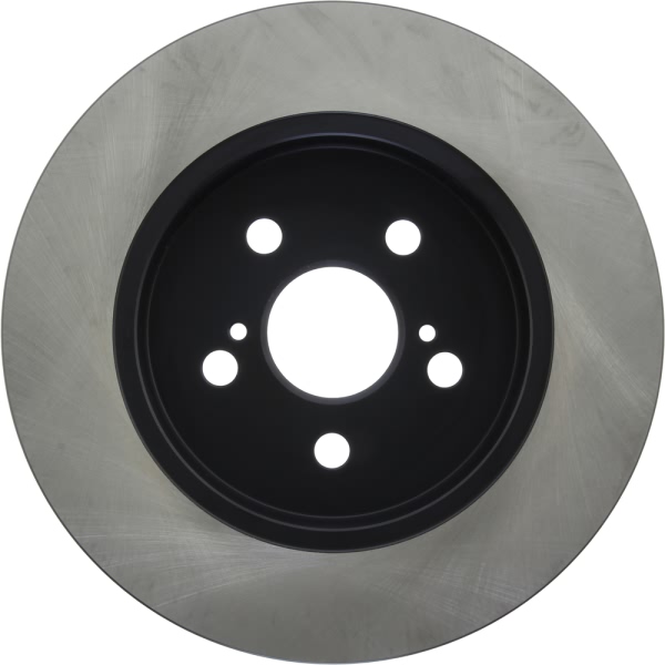 Centric Premium Solid Rear Brake Rotor 120.44207
