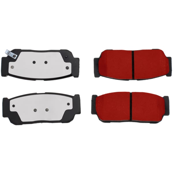 Centric Posi Quiet Pro™ Ceramic Rear Disc Brake Pads 500.09541