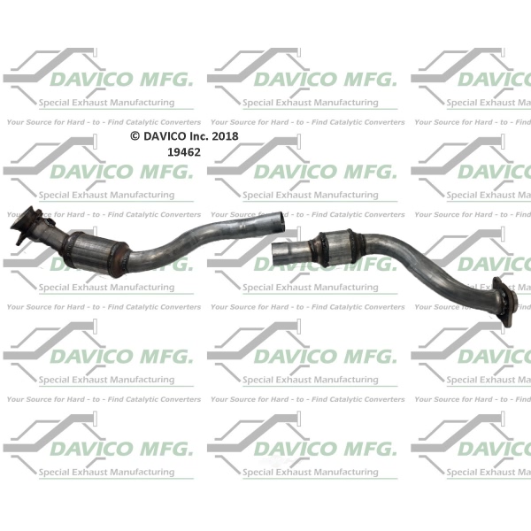 Davico Direct Fit Catalytic Converter and Pipe Assembly 19462