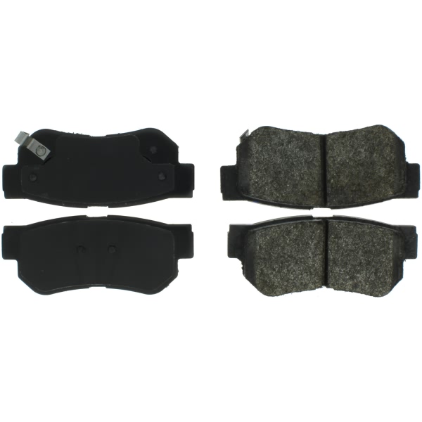 Centric Posi Quiet™ Extended Wear Semi-Metallic Rear Disc Brake Pads 106.08130