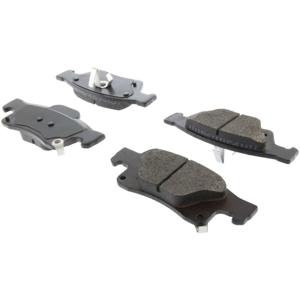 Centric Posi Quiet™ Extended Wear Semi-Metallic Rear Disc Brake Pads 106.14980