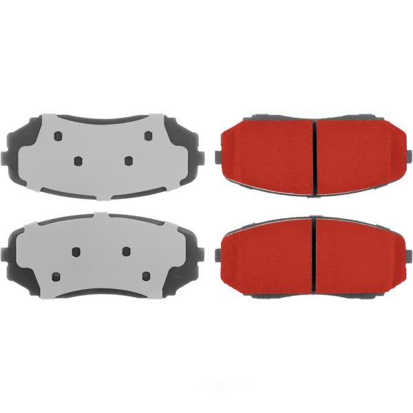 Centric Posi Quiet Pro™ Ceramic Front Disc Brake Pads 500.12580