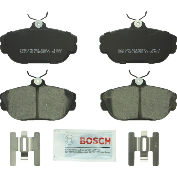 Bosch QuietCast™ Premium Ceramic Front Disc Brake Pads BC601