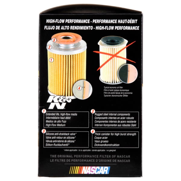 K&N Performance Gold™ Wrench-Off Oil Filter HP-3001