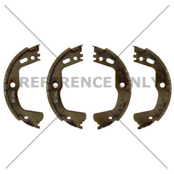 Centric Premium Rear Parking Brake Shoes 111.10710