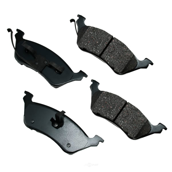 Akebono Pro-ACT™ Ultra-Premium Ceramic Rear Disc Brake Pads ACT858