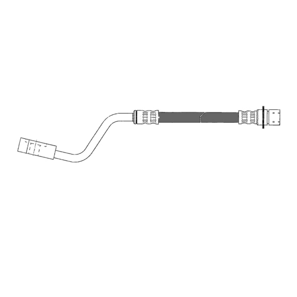 Centric Front Driver Side Brake Hose 150.61066