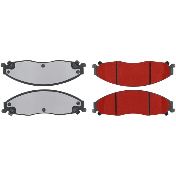 Centric Posi Quiet Pro™ Semi-Metallic Front Disc Brake Pads 500.09210