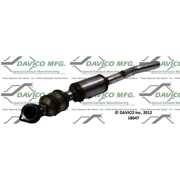 Davico Direct Fit Catalytic Converter and Pipe Assembly 18047