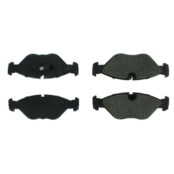 Centric Posi Quiet™ Semi-Metallic Front Disc Brake Pads 104.04030