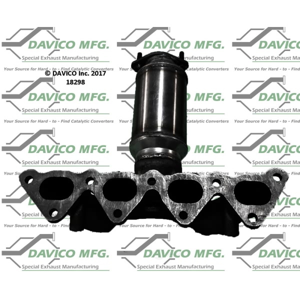 Davico Exhaust Manifold with Integrated Catalytic Converter 18298