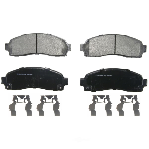 Wagner Severeduty Semi Metallic Front Disc Brake Pads SX833