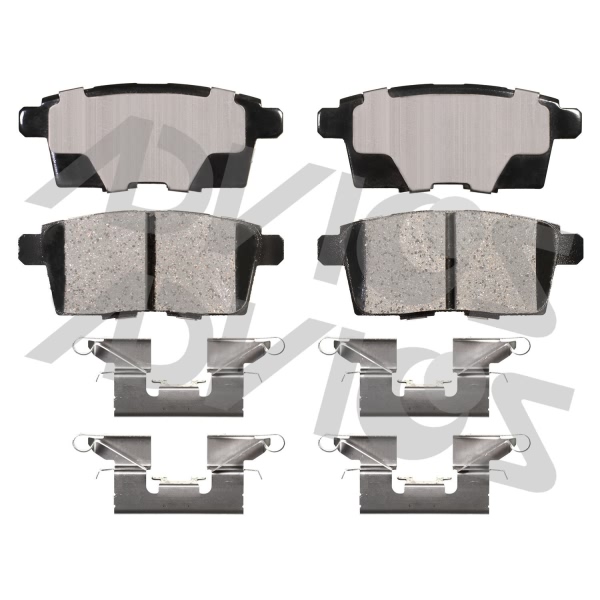 Advics Ultra-Premium™ Ceramic Rear Disc Brake Pads AD1259