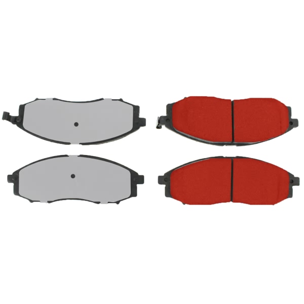 Centric Posi Quiet Pro™ Semi-Metallic Front Disc Brake Pads 500.08300