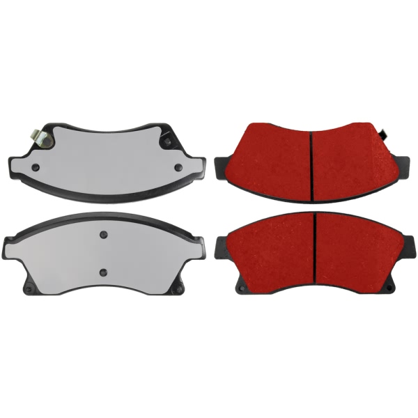 Centric Posi Quiet Pro™ Ceramic Front Disc Brake Pads 500.15220