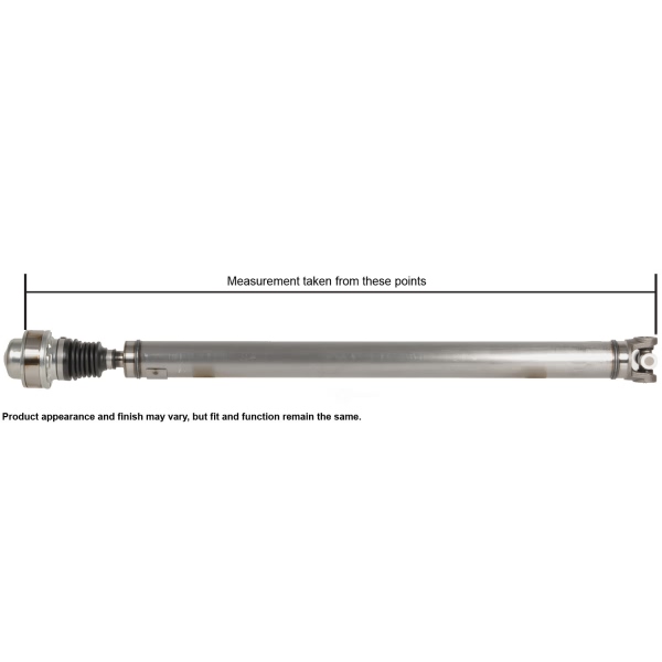 Cardone Reman Remanufactured Driveshaft/ Prop Shaft 65-1001A