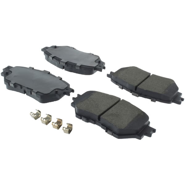 Centric Premium™ Semi-Metallic Brake Pads With Shims And Hardware 300.17590