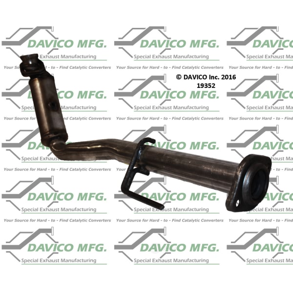 Davico Direct Fit Catalytic Converter and Pipe Assembly 19352