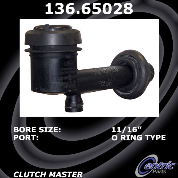 Centric Premium Clutch Master Cylinder 136.65028