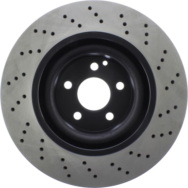 Centric SportStop Drilled 1-Piece Front Brake Rotor 128.35049