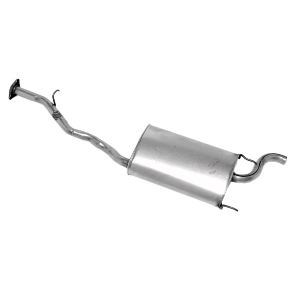 Walker Quiet Flow Stainless Steel Oval Aluminized Exhaust Muffler And Pipe Assembly 55104