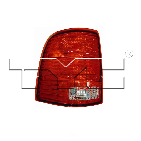TYC Driver Side Replacement Tail Light 11-5508-01