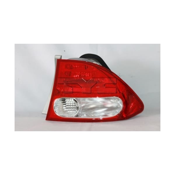 TYC Passenger Side Outer Replacement Tail Light 11-6165-91-9